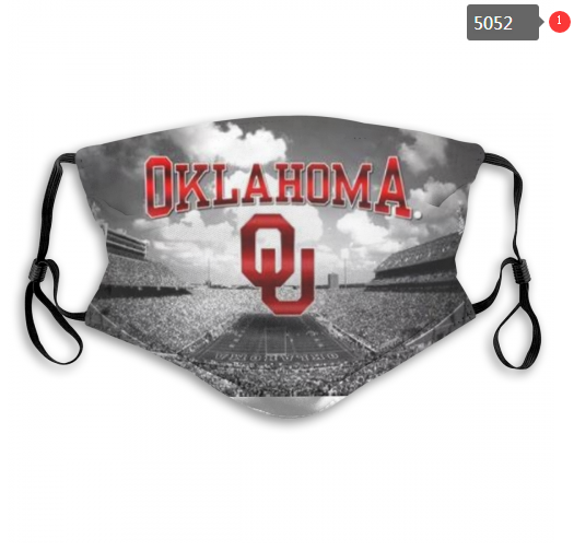 NCAA Oklahoma Sooners #3 Dust mask with filter->ncaa dust mask->Sports Accessory